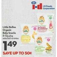 Little Bellies Organic Baby Snacks