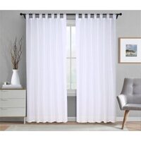 Dab Anna Solid Sheer Curtain Panel - 140x300cm