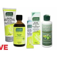 Thursday Plantation Or Nature's Aid Essentials Oils Or Acne Products