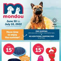 Mondou - More Time To Enjoy Summer! Flyer