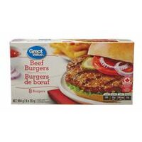 Great Value Chicken Beef or Cheese-Stuffed Burgers