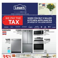 Lowe's - Weekly Deals (BC) Flyer