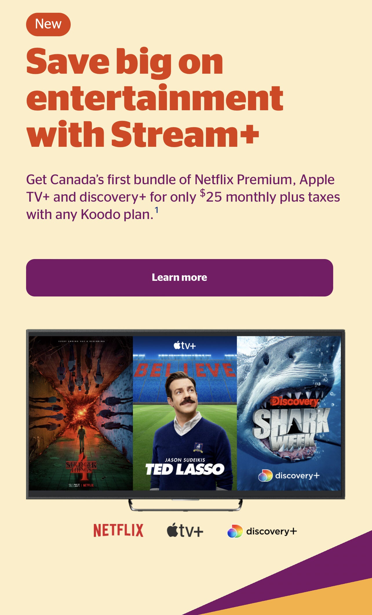 [Telus] Koodo launches Stream+ - RedFlagDeals.com Forums