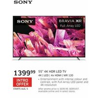 Sony 55" 4k HDR LED Tv 