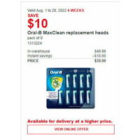 Oral-B Max Clean Replacement Heads