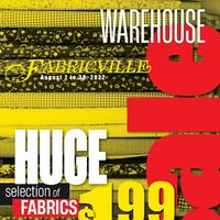 Fabricville - Warehouse Sale Flyer