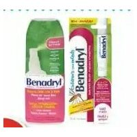 Benadryl Anti- Itch Spray or Stick 