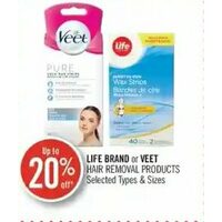 Life Brand Or Veet Hair Removal Products