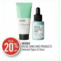 Versed Facial Skin Care Products