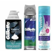 Gillette or Venus Shave Preps 