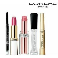 L'oreal Inflattable Eyeliner, Age Perfect Lipstick, Infallible Plump Gloss, Telescopic Mascara or Glow Paradise Balm-in-Lipstick