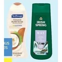 Irish Sring or Softsoap Body Wash 