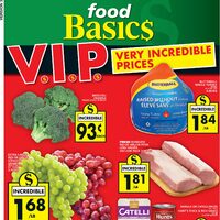 Foodbasics - Weekly Savings - V.I.P. Sale Flyer