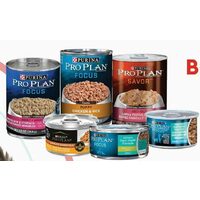 All Purina Pro Plan Dog & Cay Food Cans