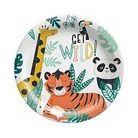 Get Wild Jungle Lunch Paper Plates
