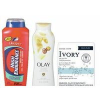 Ivory, Old Spice or Olay Body Wash, Olay Bar Soap or Ivory Bar Soap