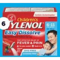 Tylenol Children's Easy Dissolve Tablets