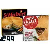 Swiss Chalet St-Hubert or Montana's Meat Pies 