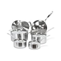Lagostina 3-Ply Stainless Steel Commercial Clad 12-Piece Cookware Set