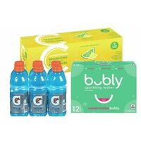 Bubly or Compliments Sparkling Water or Gatorade 