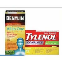 Tylenol Complete or Benylin All-in-One