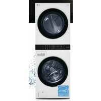 LG 5.2 Cu. Ft Front Load Steam Washer, 7.2 Cu. Ft Electric Dryer
