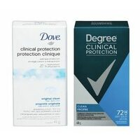 Dove or Degree Clinical Anti-Perspirant or Deodorant