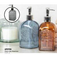 Apotek Glass Soap Dispenser