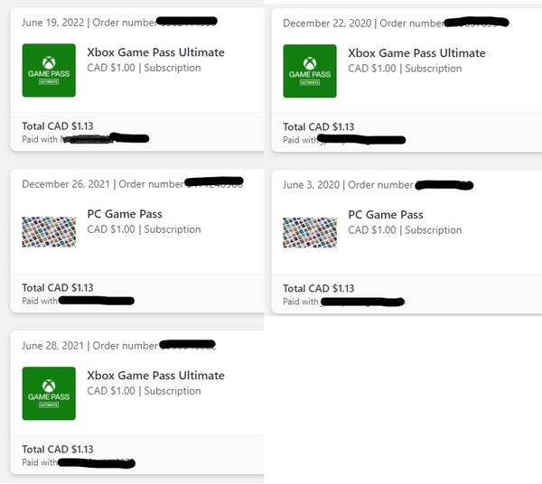 1 Month Xbox Game Pass Ultimate (Non-Stackable) (US), Xbox One / PC