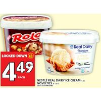 Nestle Real Dairy Ice Cream Or Novelties