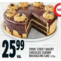 Front Street Bakery Chocolate Almond Mochaccino Cake