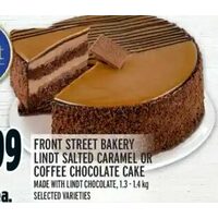Front Street Bakery Lindt Salted Caramel Or Coffee Chocolate Cake