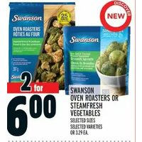 Swanson Oven Roasters Or Steamfresh Vegetables