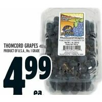 Thomcord  Grapes