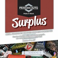 Princess Auto - Surplus Book - Make It Work Flyer