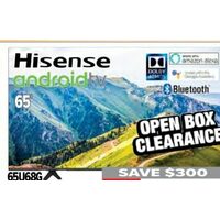 Hisense 4K ULED Android TV 65''