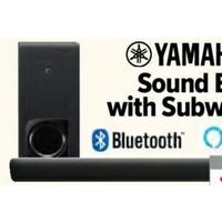 Yamaha Sound Bar With Subwoofer 