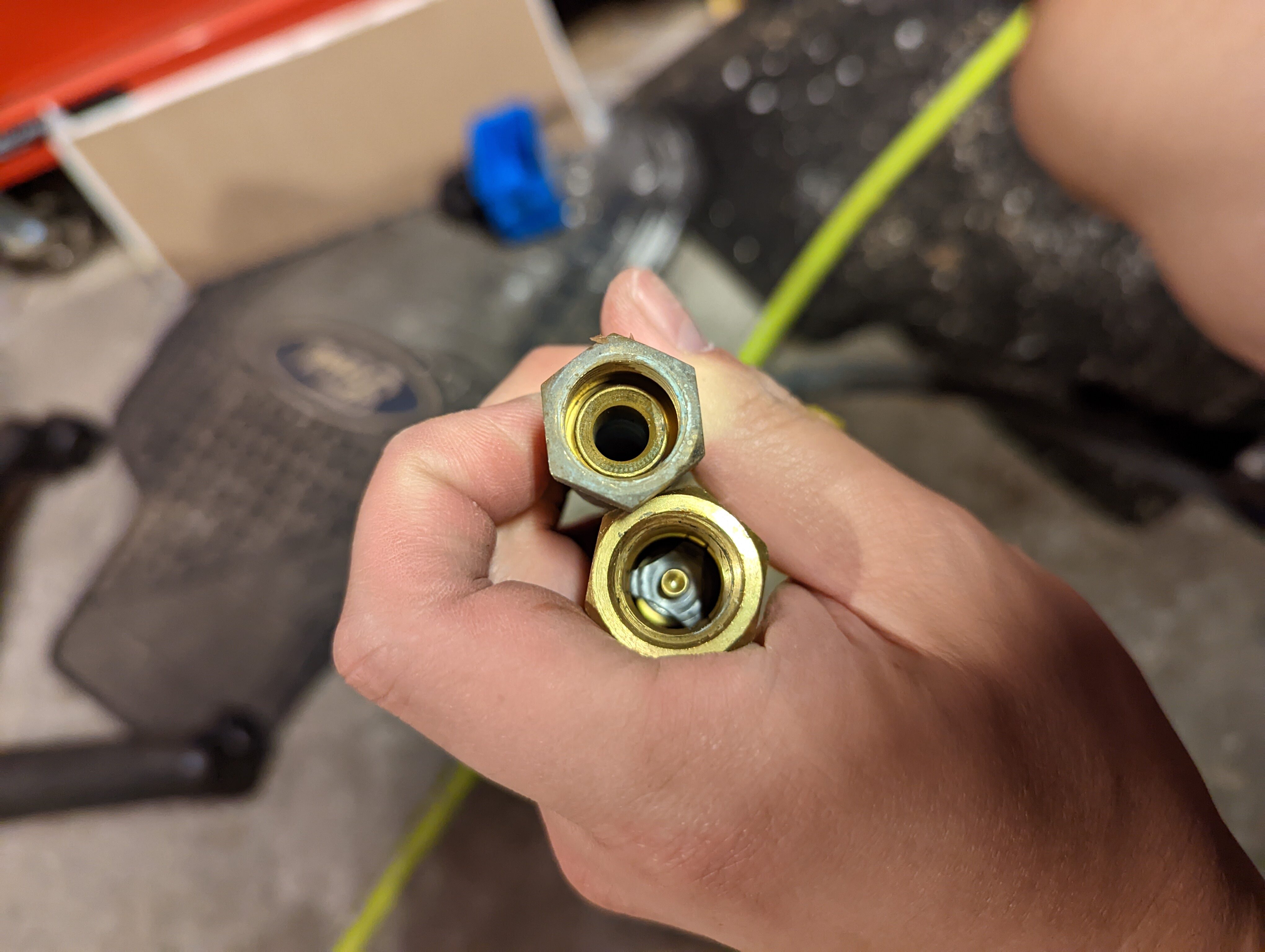 What adaptor do I need to connect my Natural gas BBQ hose to the Quick