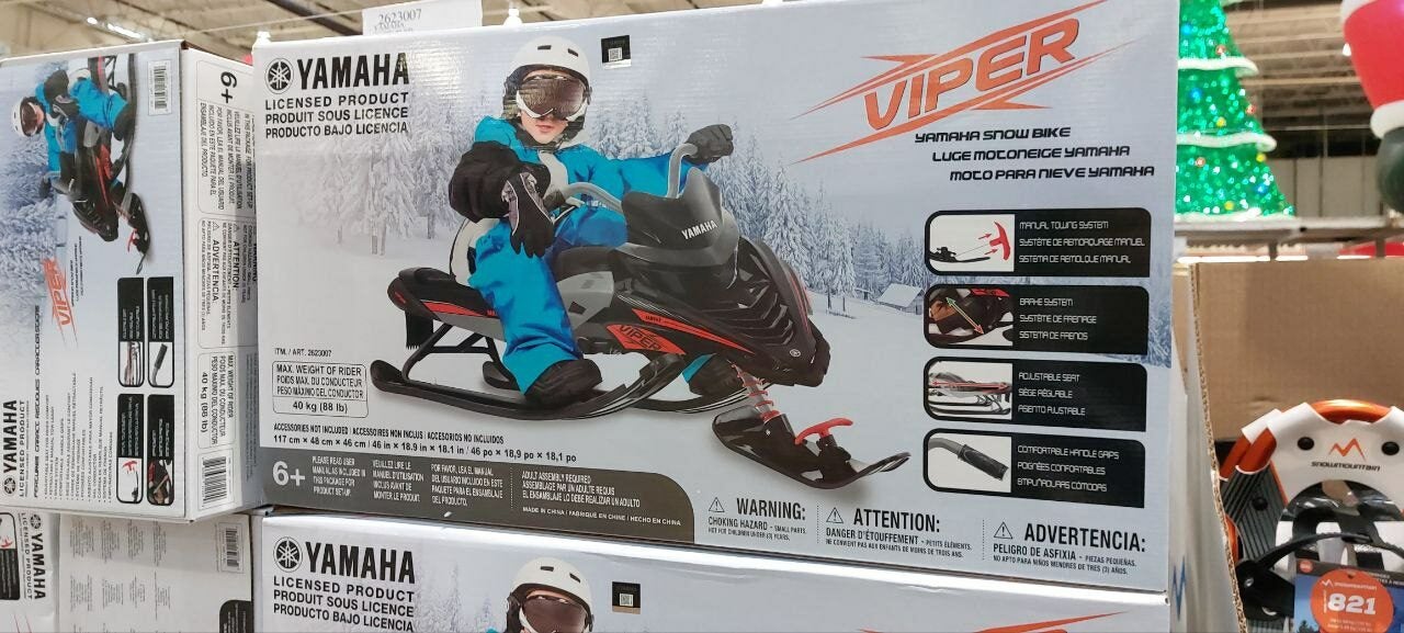 Costco Yamaha Viper Snow Bike 59.97 RedFlagDeals Forums