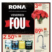 Rona - Building Centre - Weekly Deals (QC) Flyer