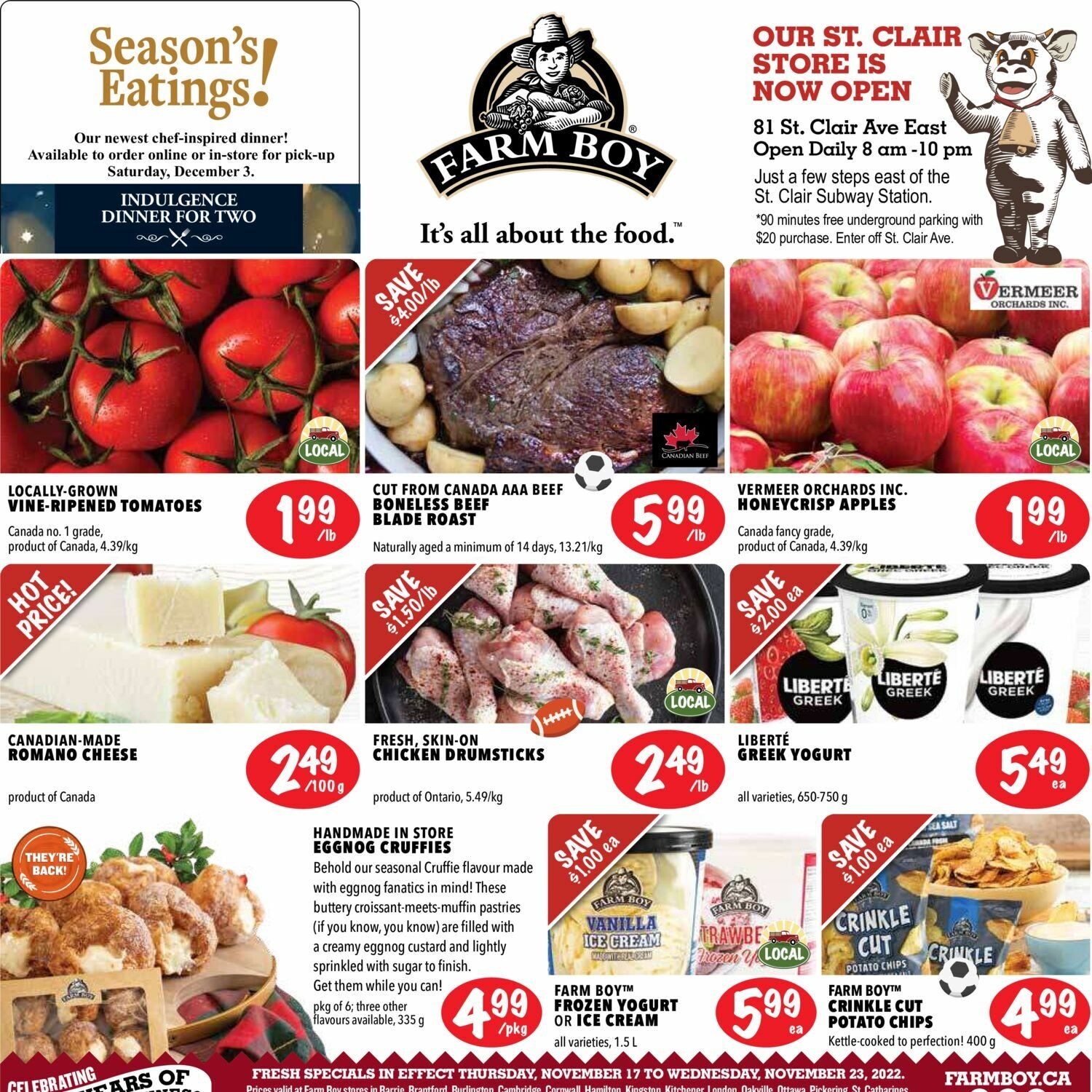 Farm Boy Weekly Flyer Weekly Savings Nov 17 23 Redflagdeals Com