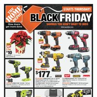 Home Depot - Weekly Deals - Black Friday Sale (NB/NS) Flyer