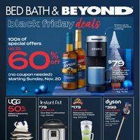 Bed Bath And Beyond - Black Friday Deals Flyer