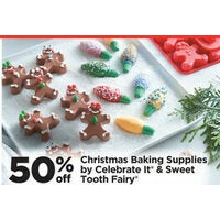 Christmas Baking Supplies by Celebrate It & Sweet Tooth Fairy