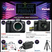 Vistek - Weekly Deals - Black Friday Sale Flyer