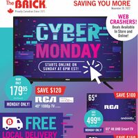 The Brick - Saving You More - Cyber Week Sale (ON) Flyer