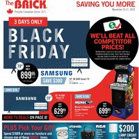 The Brick - Saving You More - Black Friday Sale (NL) Flyer