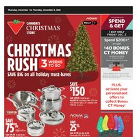 Canadian Tire - Weekly Deals - Christmas Rush (Vancouver Area/BC) Flyer
