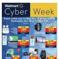 Walmart - Cyber Week Deals Flyer