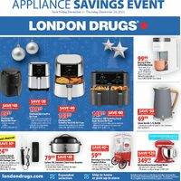 London Drugs - Appliance Savings Event Flyer